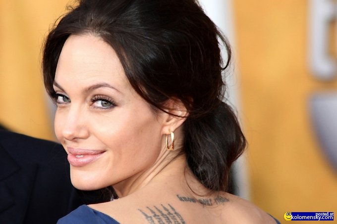 Татуировки Анджелины Джоли фото и их значение