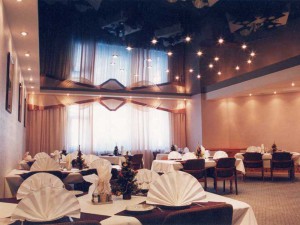 Подвесные потолки в кафе и ресторанах