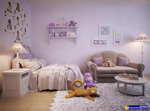 Детская комната и ребенок